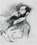 Ilya Repin portrait of dmitri sergueyevich merezhkovsky Art A4 Photo Print