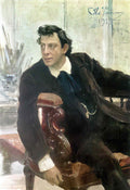 Ilya Repin portrait of the actor pavel samoylov 1915 Art A4 Photo Print