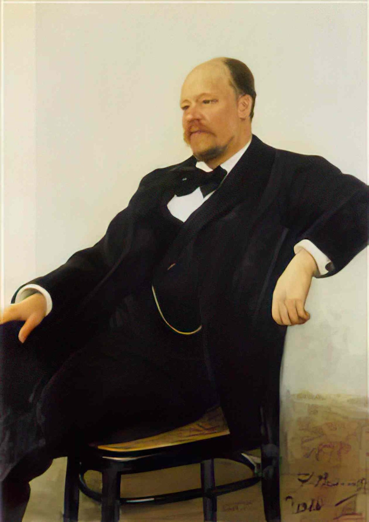 Ilya Repin portrait of the composer anatoly konstantinovich lyadov 19 Art A4 Photo Print