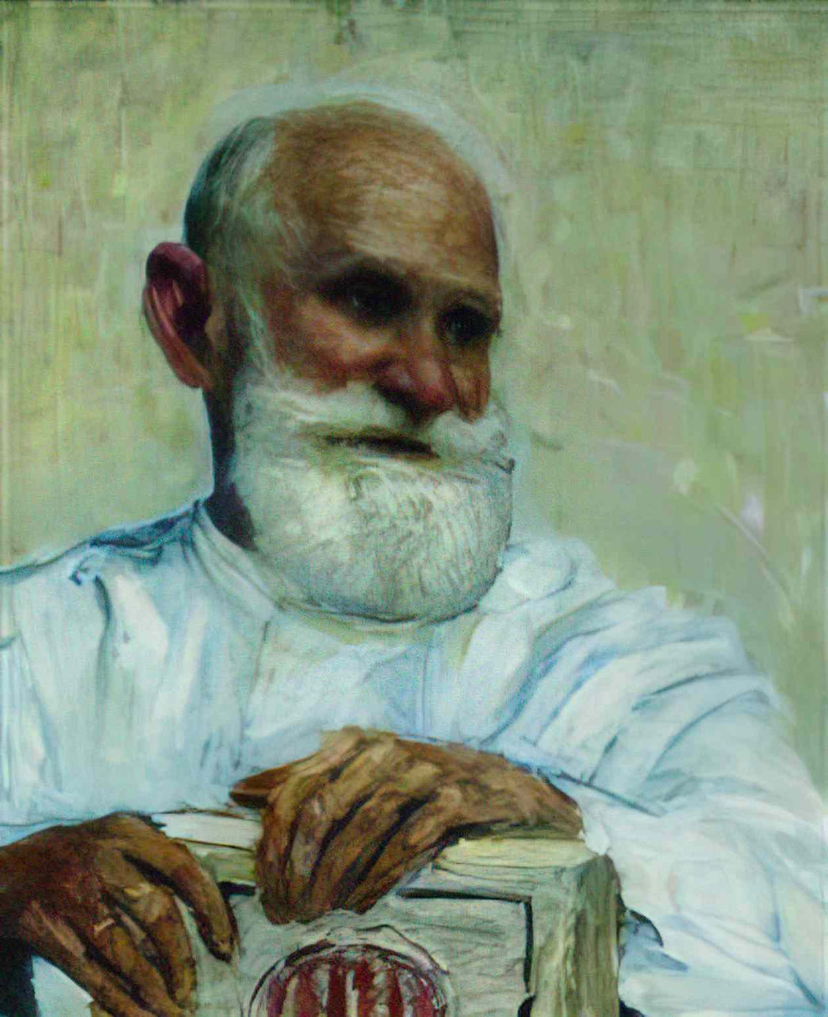 Ilya Repin portrait of the physiologist ivan petrovich pavlov 1924 Art A4 Photo Print