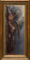 Ilya Repin portrait of j m vengerov 1915 Art A4 Photo Print