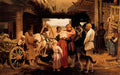 Ilya Repin send off of recruit 1879 Art A4 Photo Print