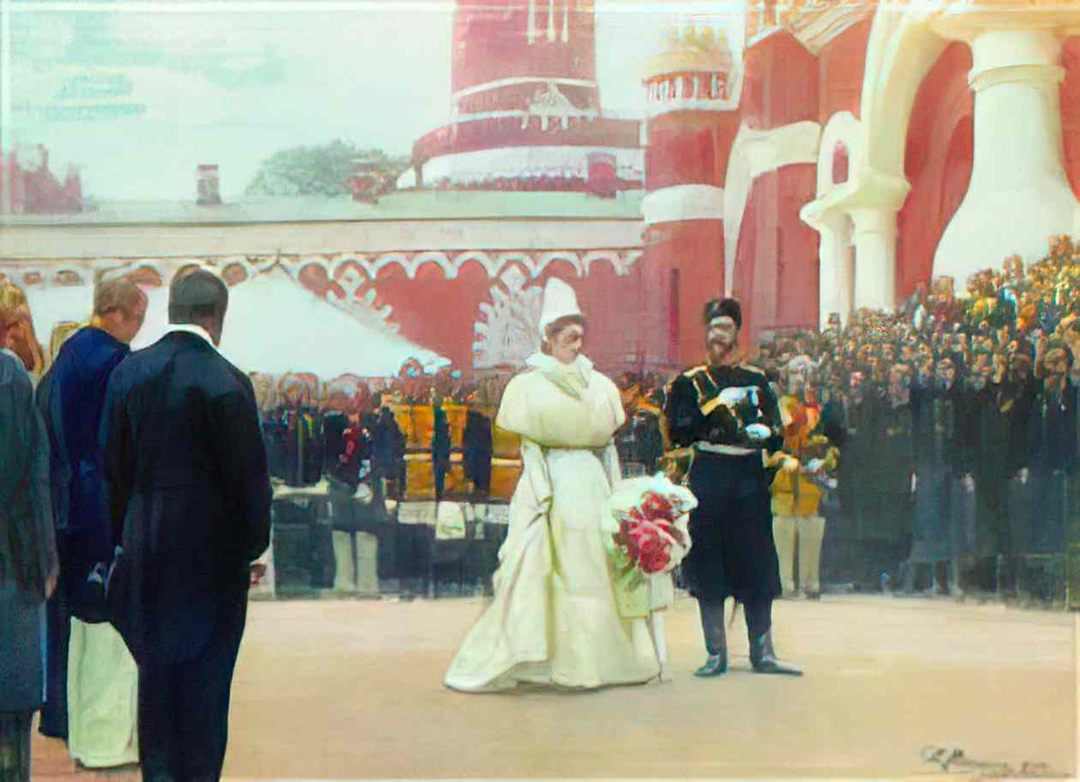 Ilya Repin speech of his imperial majesty on may 18 1896 1897 Art A4 Photo Print