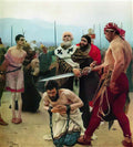 Ilya Repin st nicholas saves three innocents from death 1888 Art A4 Photo Print