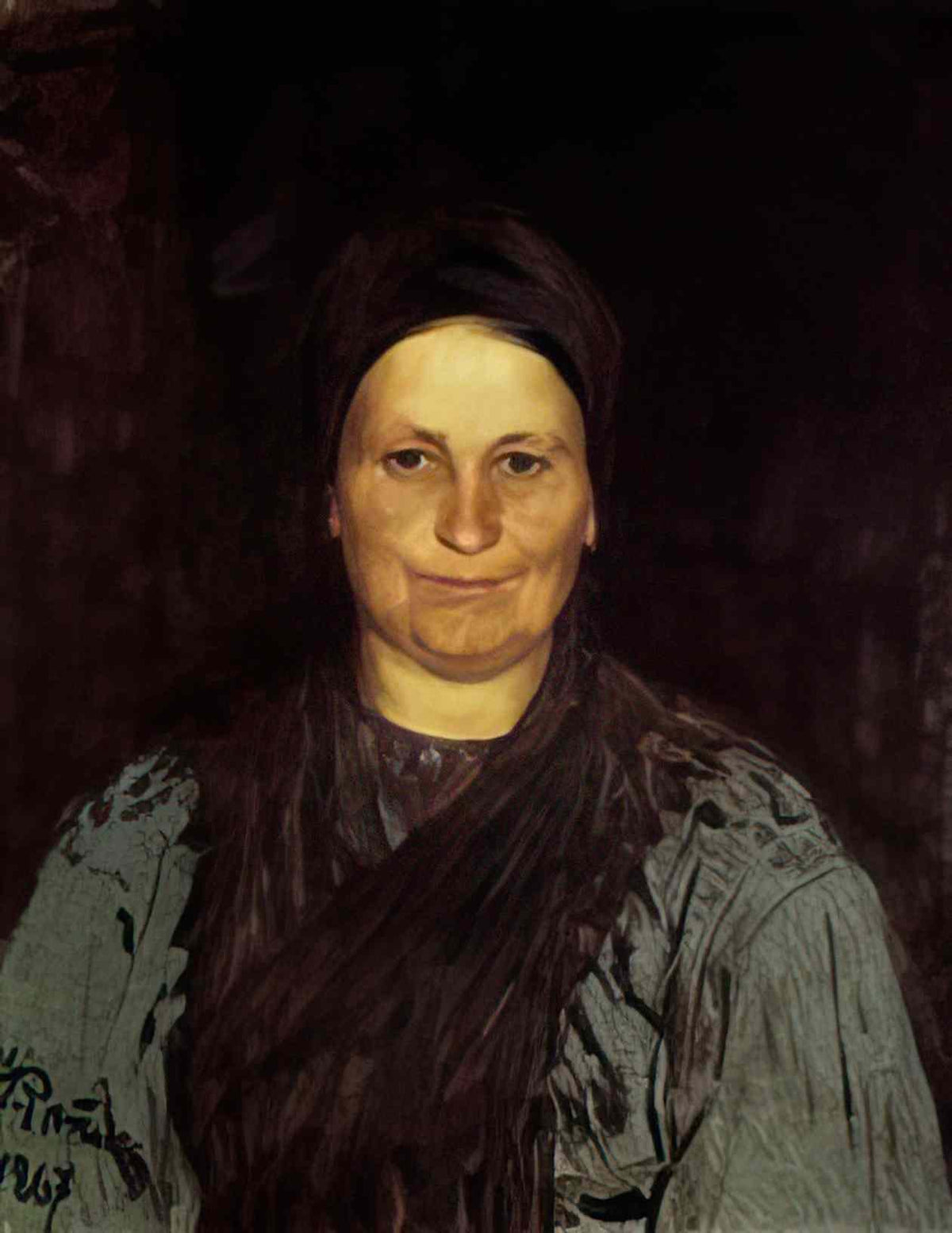 Ilya Repin tatyana repina the artist s mother 1867 Art A4 Photo Print