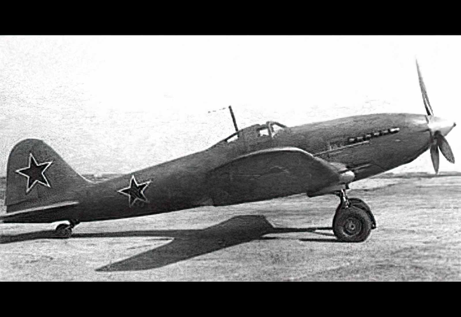 Ilyushin Il1 Prototype Ground Attack Fighter Prototype Soviet Union A4 Photo Print