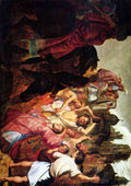 Image Stoning of Stephen Rembrandt A4 Photo Print