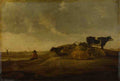 Imitator of Aelbert Cuyp A Herdsman with Seven Cows by a River A4 Photo Print