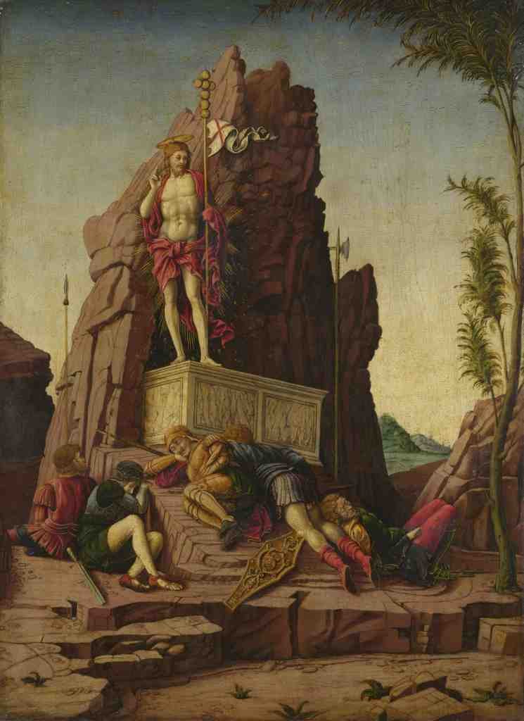 Imitator of Andrea Mantegna The Resurrection A4 Photo Print