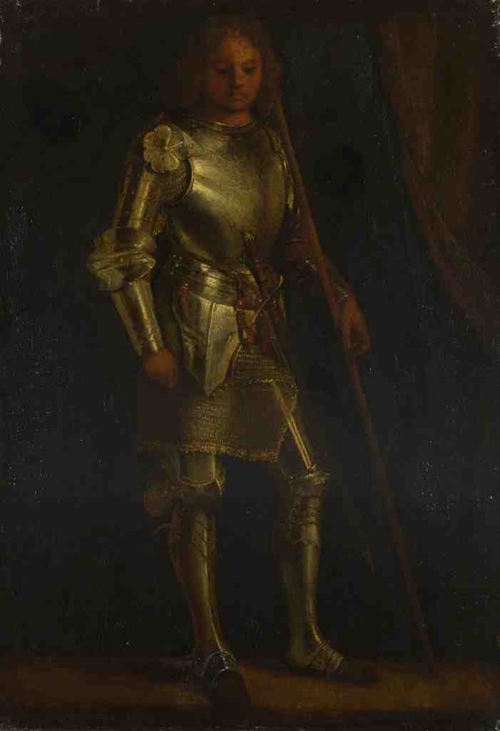 Imitator of Giorgione A Man in Armour A4 Photo Print