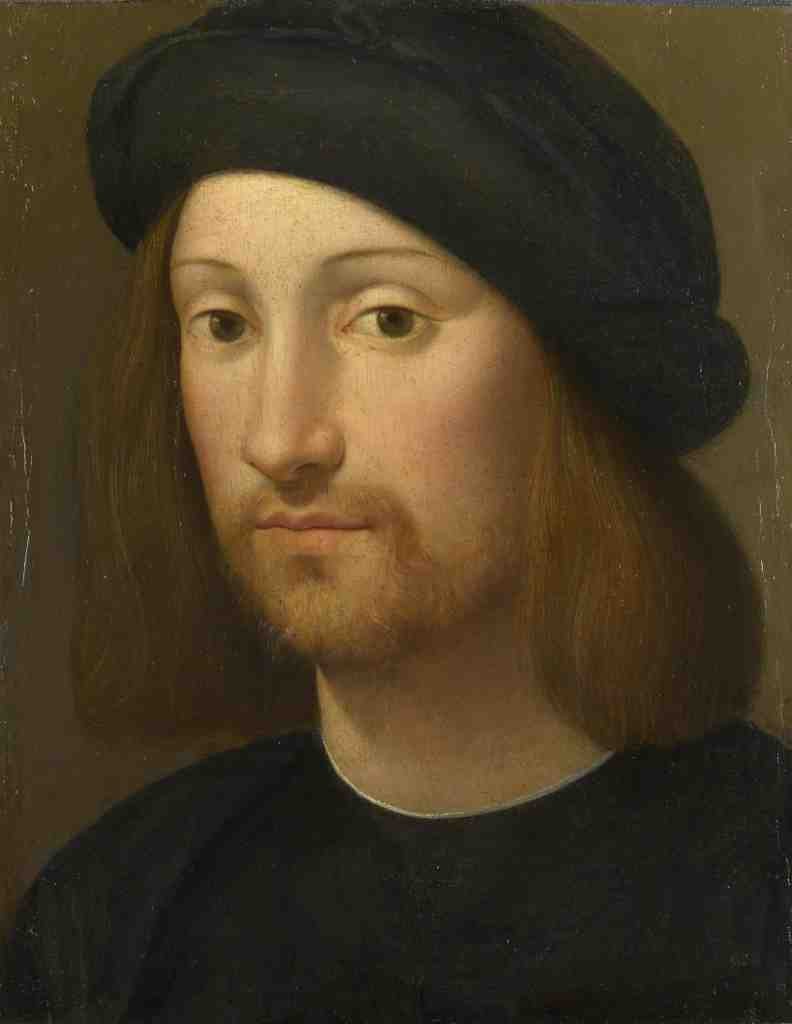 Imitator of Raphael Portrait of a Young Man A4 Photo Print
