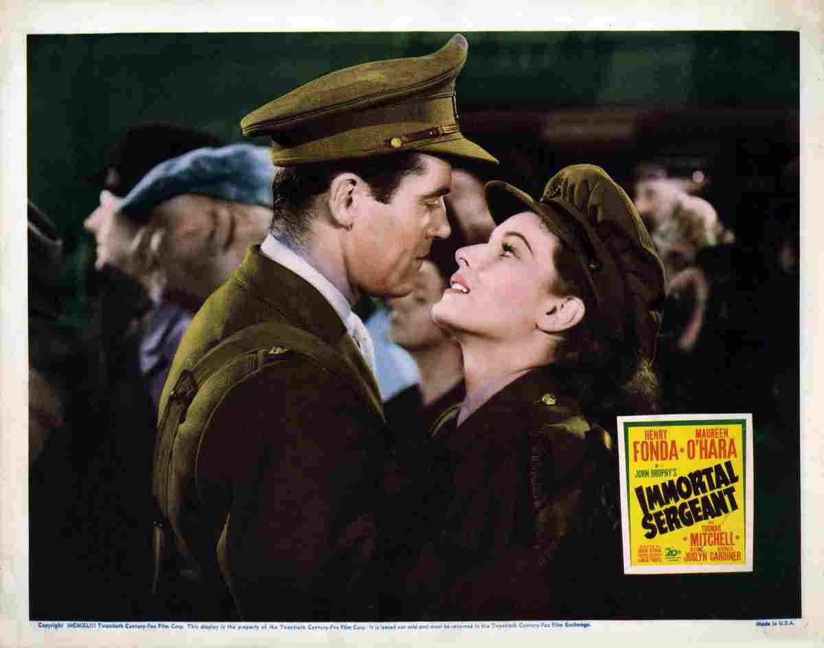 Immortal Sergeant 05  film star poster A4 Photo Print