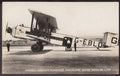 Imperial Airways Passenger Aeroplane Silver Wing De Luxe Croydon Vintage A4 Photo Print