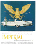Imperial Eagle Car Vintage Retro Advert Poster A4 Photo Print