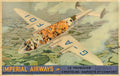 Imperial Frobisher Airways Vintage Retro Advert Poster A4 Photo Print