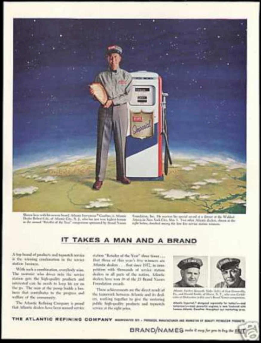Imperial Globe Men Vintage Retro Advert Ads A4 Photo Print