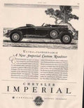 Imperial Roadster Custom Vintage Retro Advert Ads A4 Photo Print
