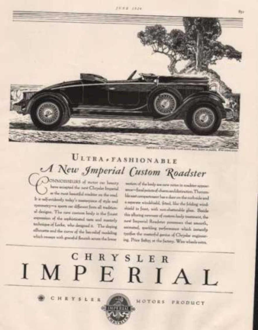 Imperial Roadster Custom Vintage Retro Advert Ads A4 Photo Print