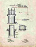 Improvement In Apparatus Forcing Beer From Casks 1879 A4 Photo Print
