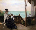In A Villa On The Beach Morisot A4 Photo Print