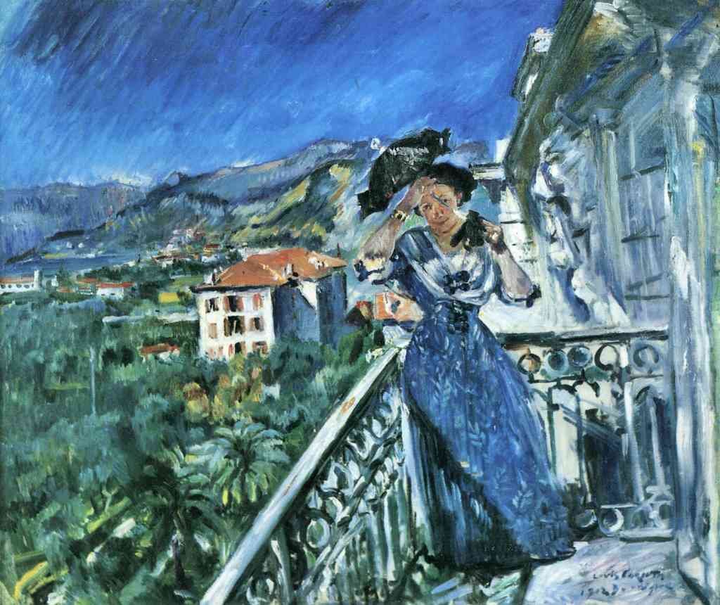 In Bordighera Lovis Corinth Impressionism European A4 Photo Print