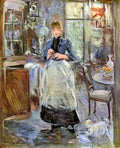 In Dining Room by Morisot A4 Photo Print