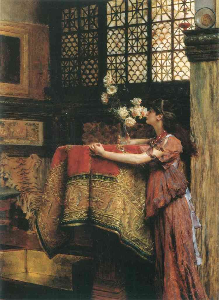 In My Studio Alma Tadema A4 Photo Print