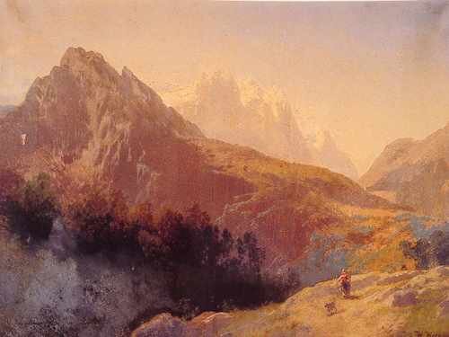 In The Alps A4 Photo Print
