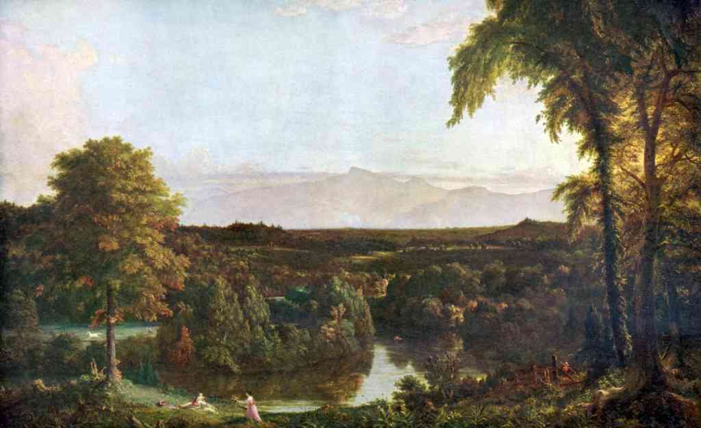 In The Catskillsthomas Cole A4 Photo Print