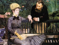 In The Conservatory 1879 A4 Photo Print