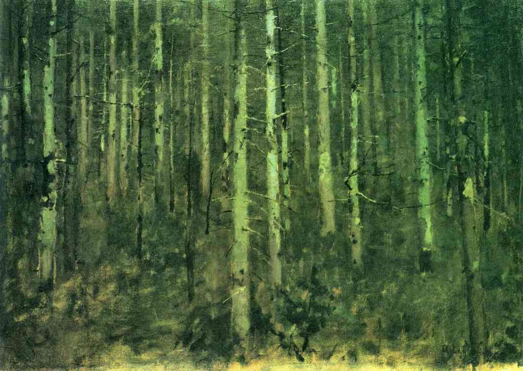 In The Forest Albin Egger Lienz Symbolism A4 Photo Print