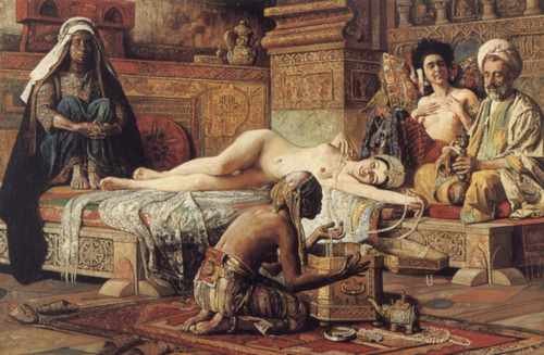 In The Harem A4 Photo Print