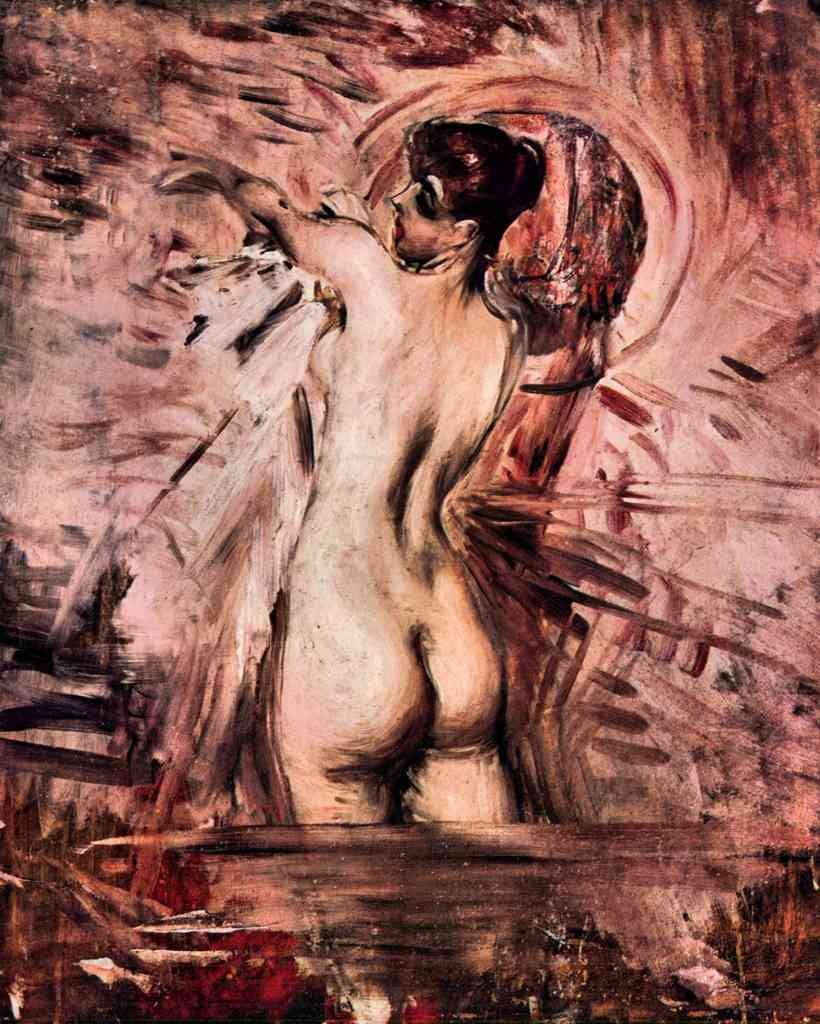 In The Laundry Giovanni Boldini Impressionism European A4 Photo Print