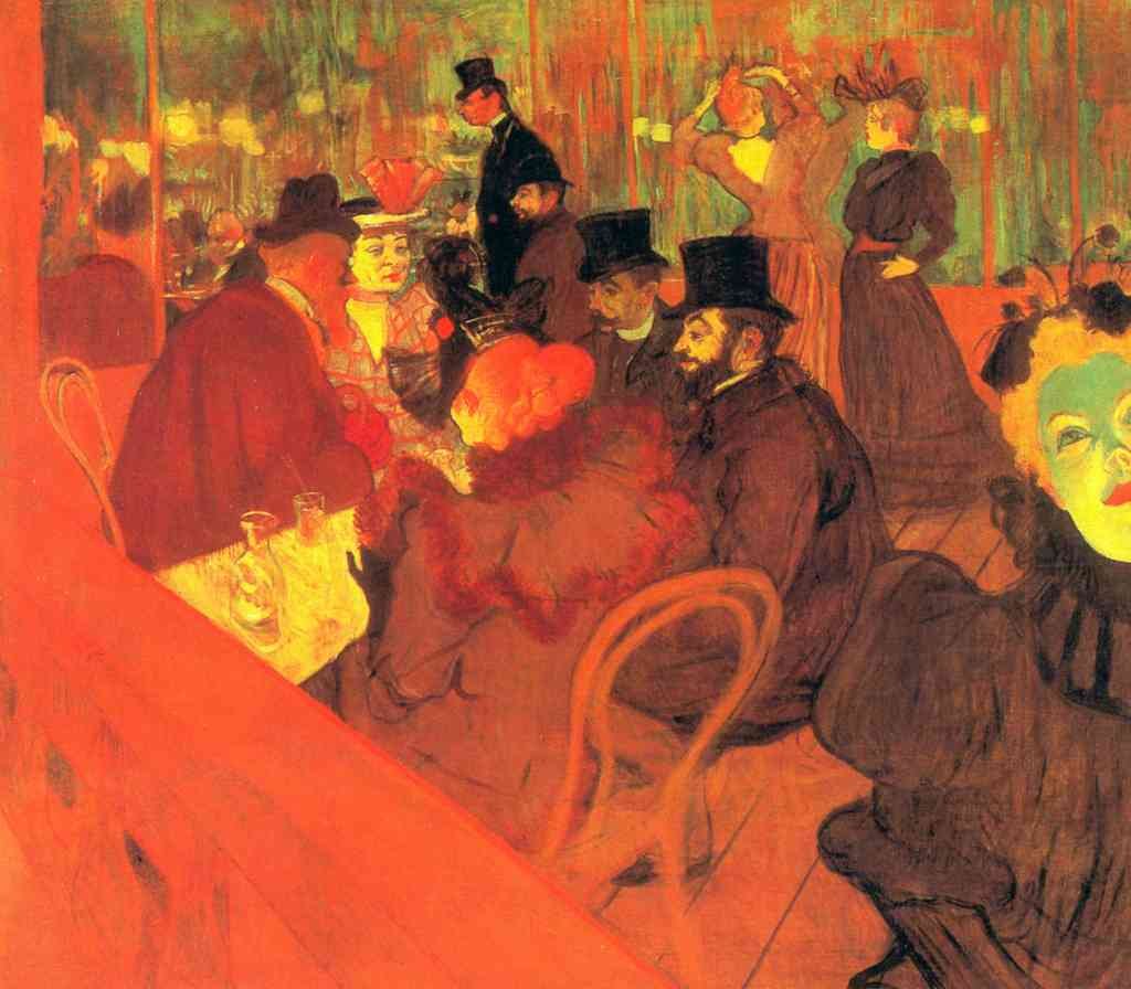 In The Moulin Rouge Toulouse Lautrec A4 Photo Print