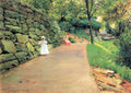 In The Park A Byway William Merritt Chase Impressionism American A4 Photo Print