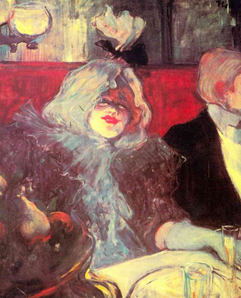 In The Particular Cabinet Toulouse Lautrec A4 Photo Print
