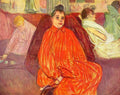 In The Salon Divas Toulouse Lautrec A4 Photo Print