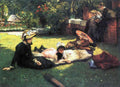 In The Sun Tissot A4 Photo Print