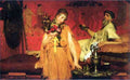 In a state of trepidation by Alma Tadema A4 Photo Print