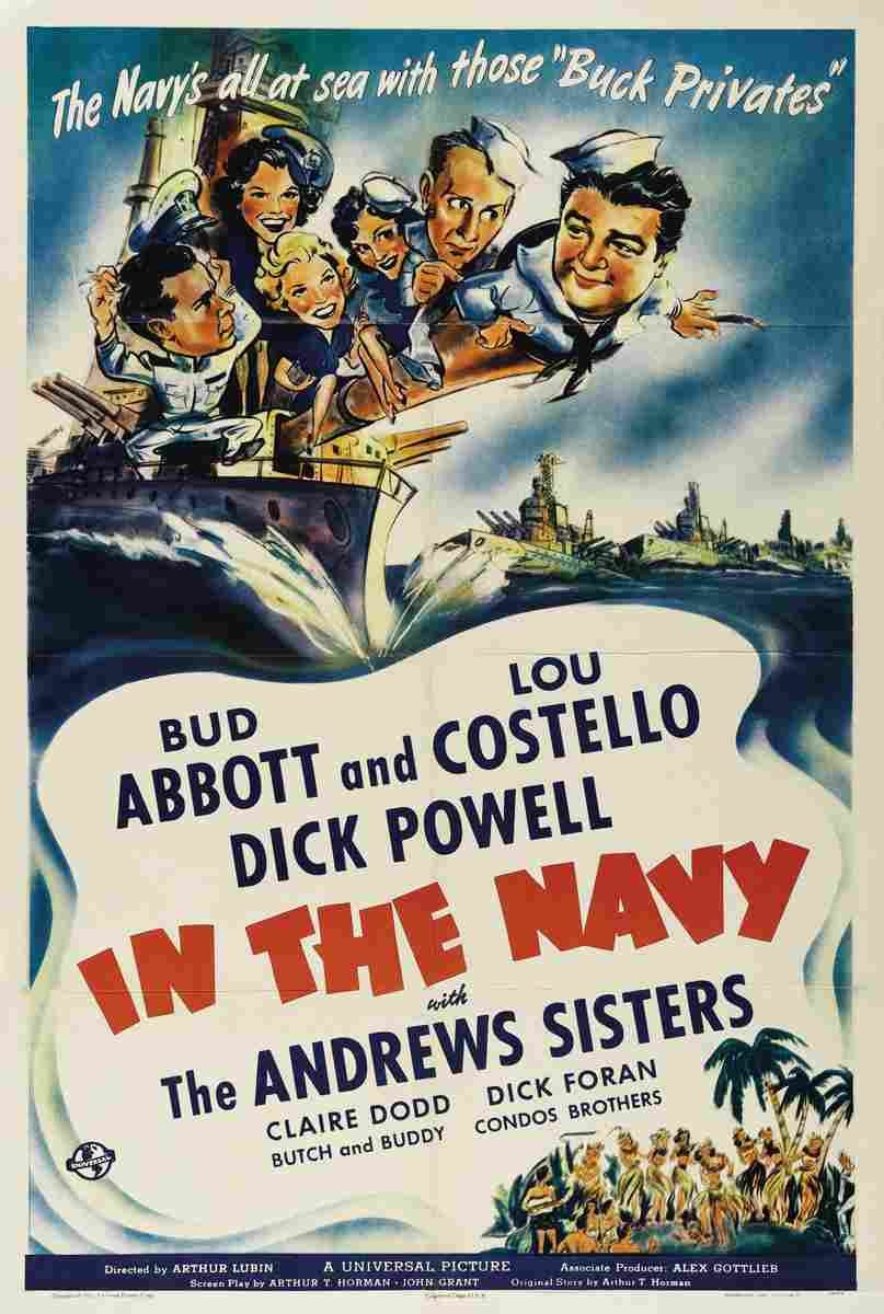 In the Navy 01  film star poster A4 Photo Print