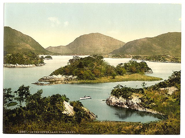 In the Upper Lake Killarney County Kerry Vintage A4 Photo Print