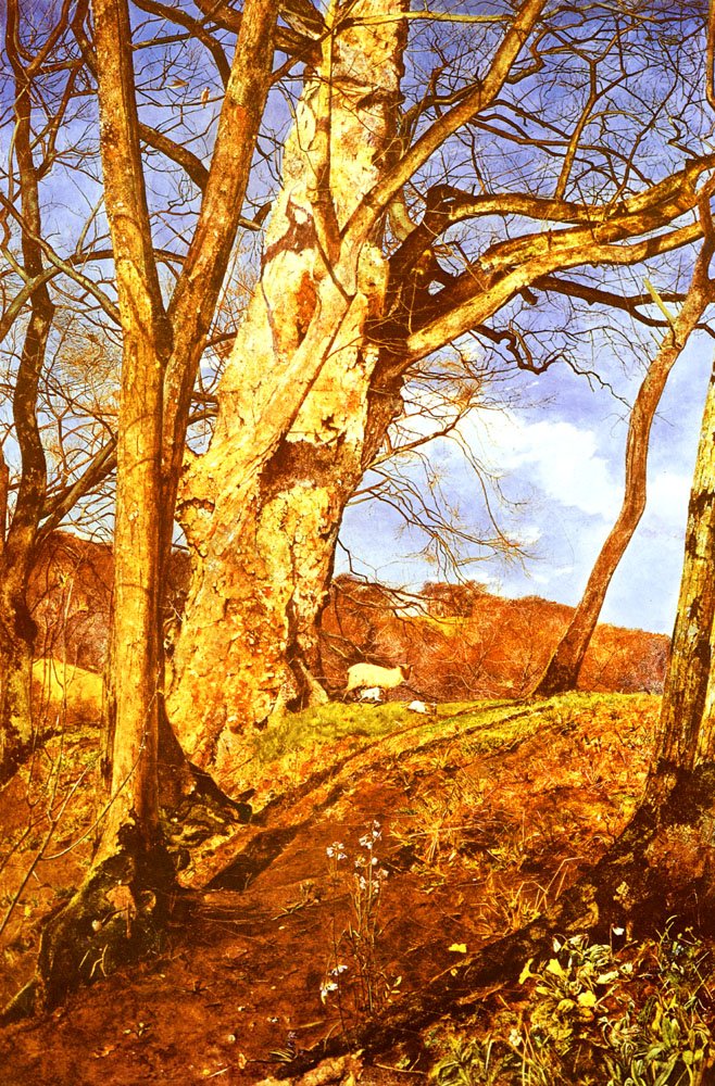 Inchbold John William A Study In March Art A4 Photo Print