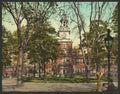 Independence Hall Philadelphia Vintage A4 Photo Print