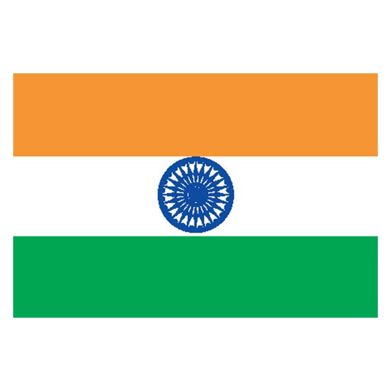 India Flag N1737 A4 Photo Print