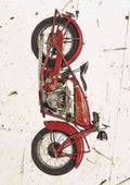 Indian 101 Scout 1928 aged A4 Photo Print
