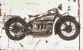 Indian 402 1930 Aged Vintage A4 Photo Print