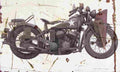 Indian 640B 1942 Aged Vintage A4 Photo Print