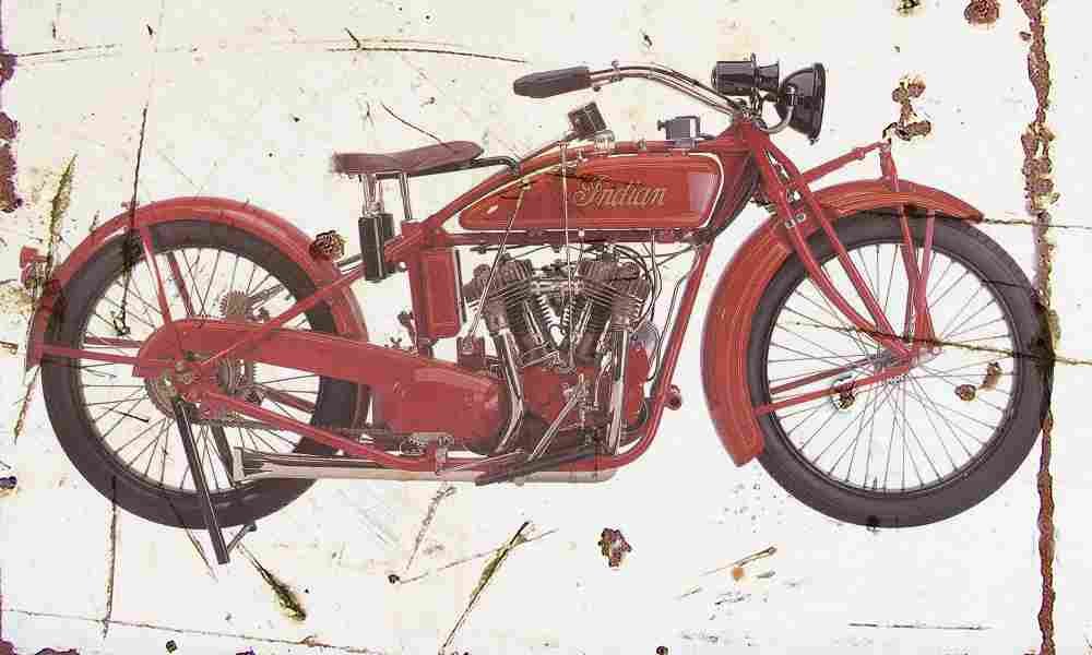 Indian BigChief 1923 Aged Vintage A4 Photo Print
