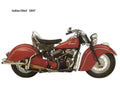 Indian Chief 1947 motorbike A4 Photo Print