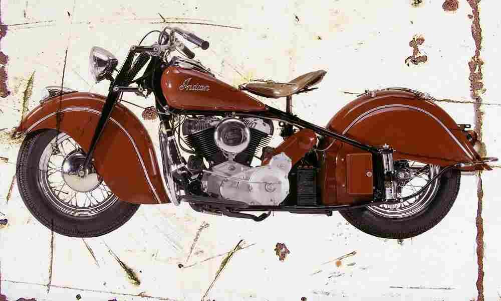 Indian Chief 1948 Aged Vintage A4 Photo Print